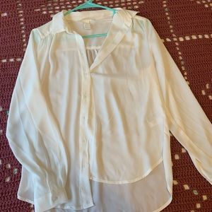 H&M sheer blouse